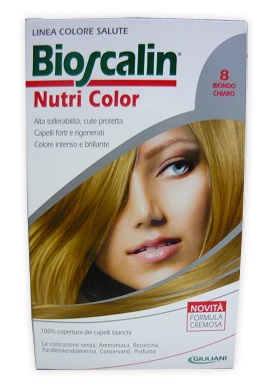 Bioscalin Nutri Color 8 Biondo Chiaro Trattamento Colorante