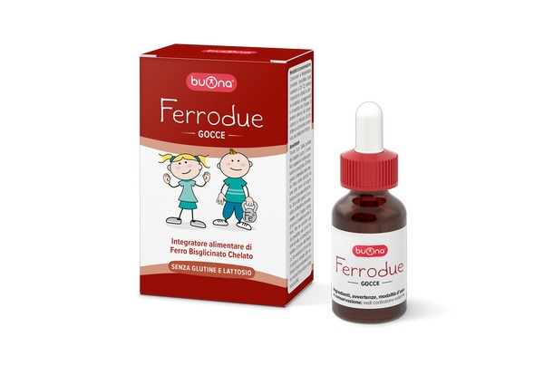 Buona Ferrodue Integratore di Ferro Per Bambini 15 ml