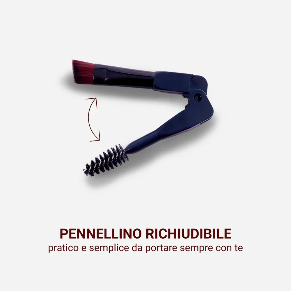 Rougj La Pecchi Cera per Sopracciglia Superfissante con Pennellino Applicatore 6 ml