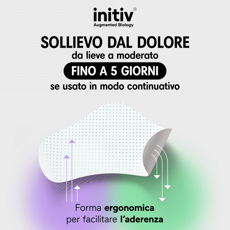 Initiv Cerotti Collo, Dolori Muscolari da lievi a moderati, senza Medicinali (3 cerotti)