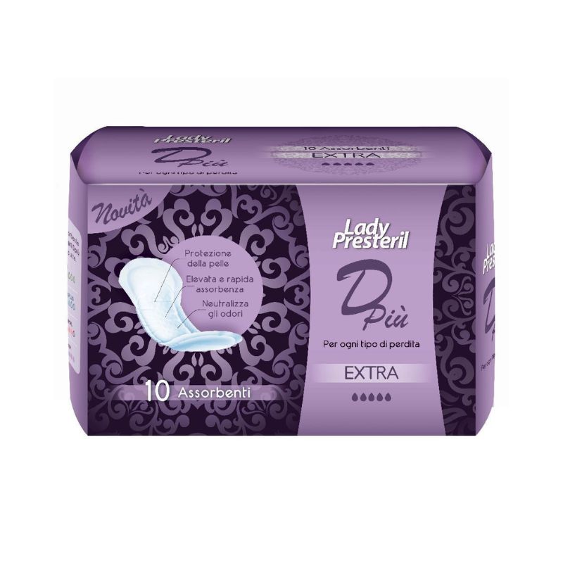 Lady Presteril - DPiù Extra - 10 Assorbenti