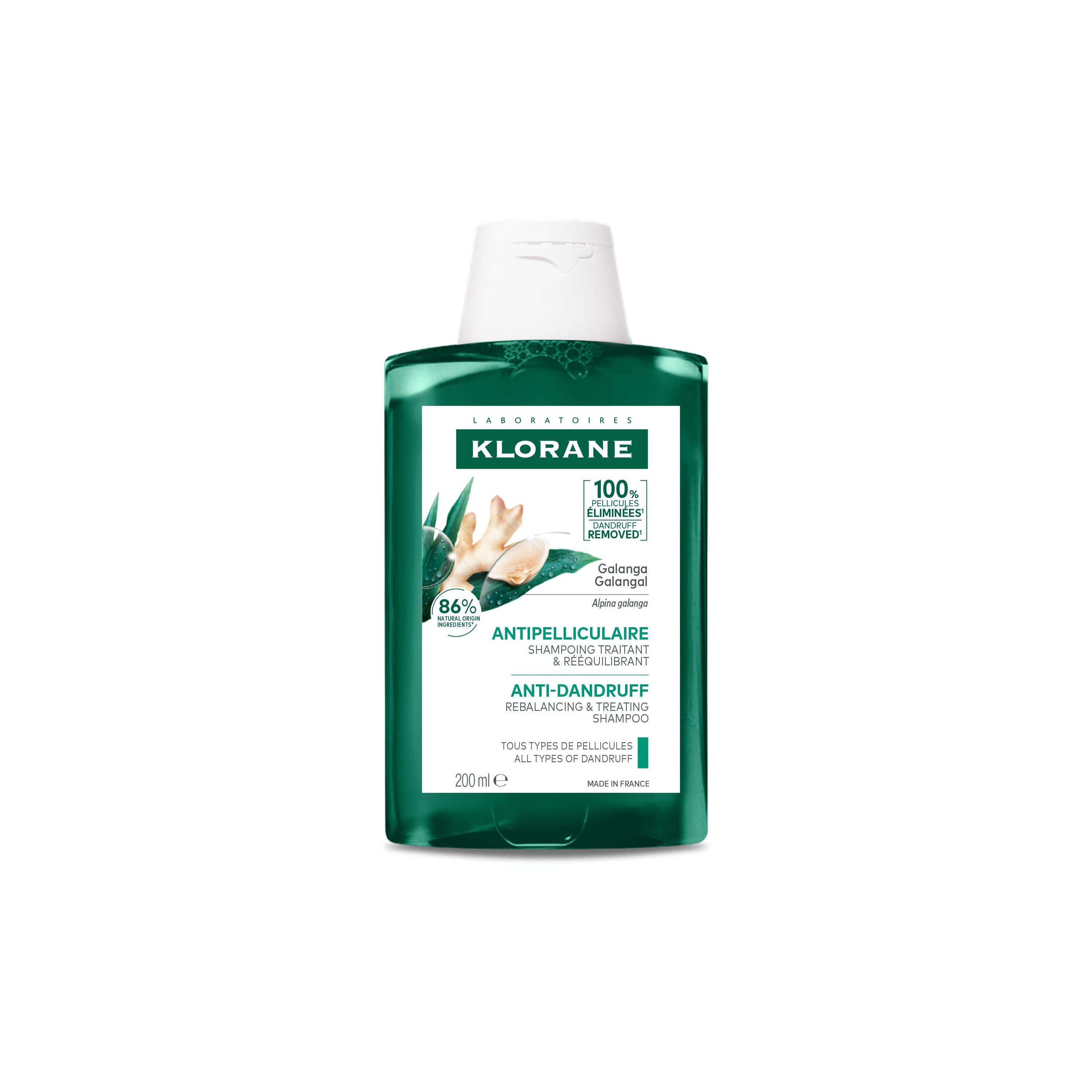 Klorane - Shampoo Anti-Forfora Trattante E Riequilibrante Alla Galanga 200 ml