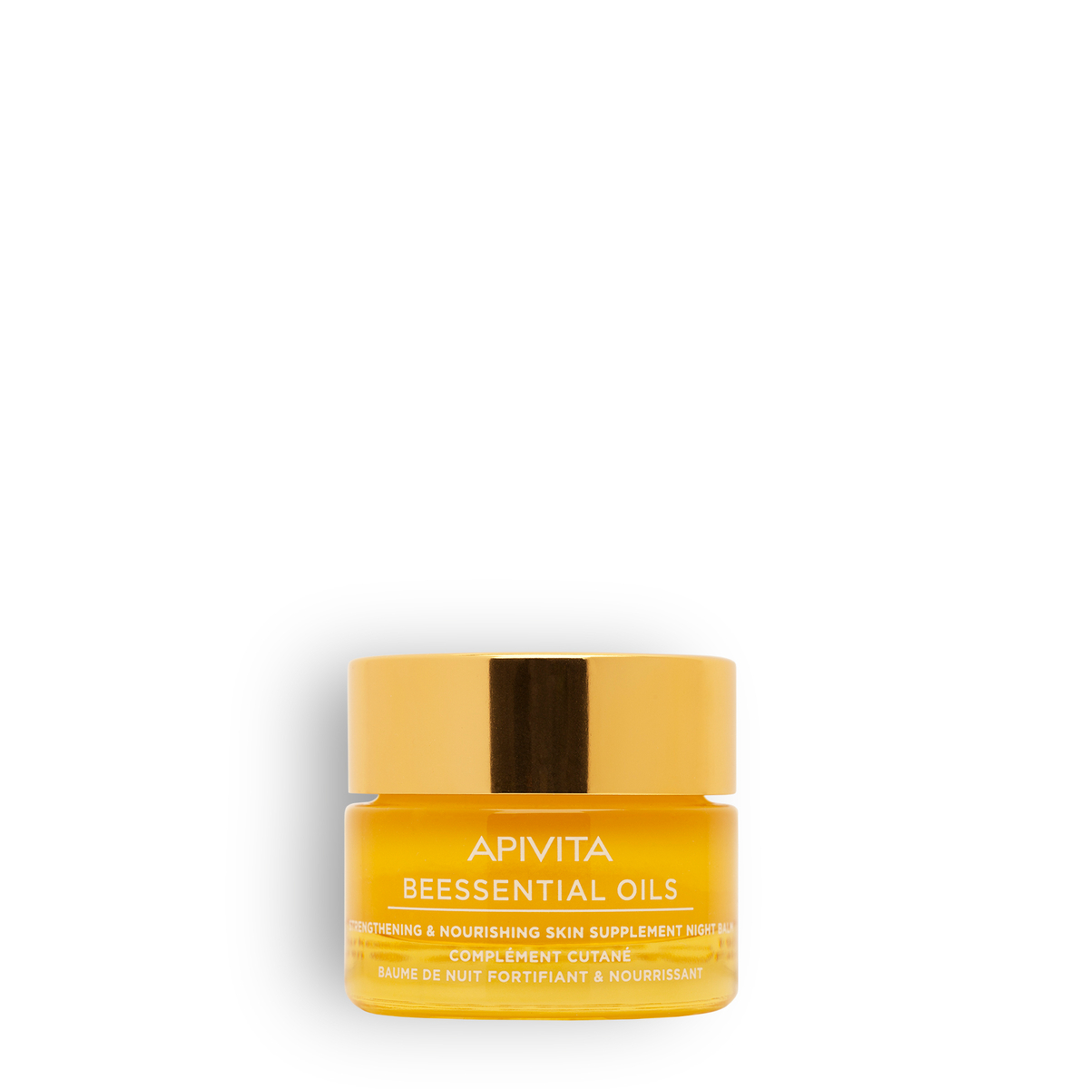 Apivita Bee Radiant - Gel-Balsamo Notte Levigante E Riattivante Viso 50 ml