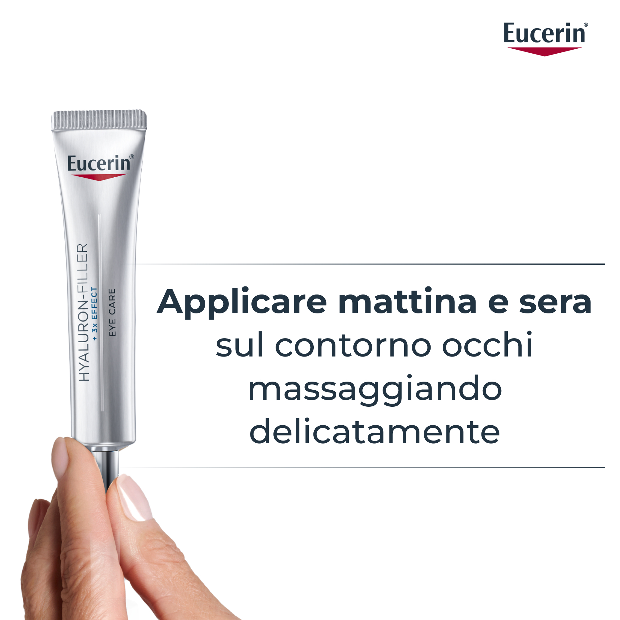 Eucerin Hyaluron-Filler Contorno Occhi Crema Antirughe 15 ml