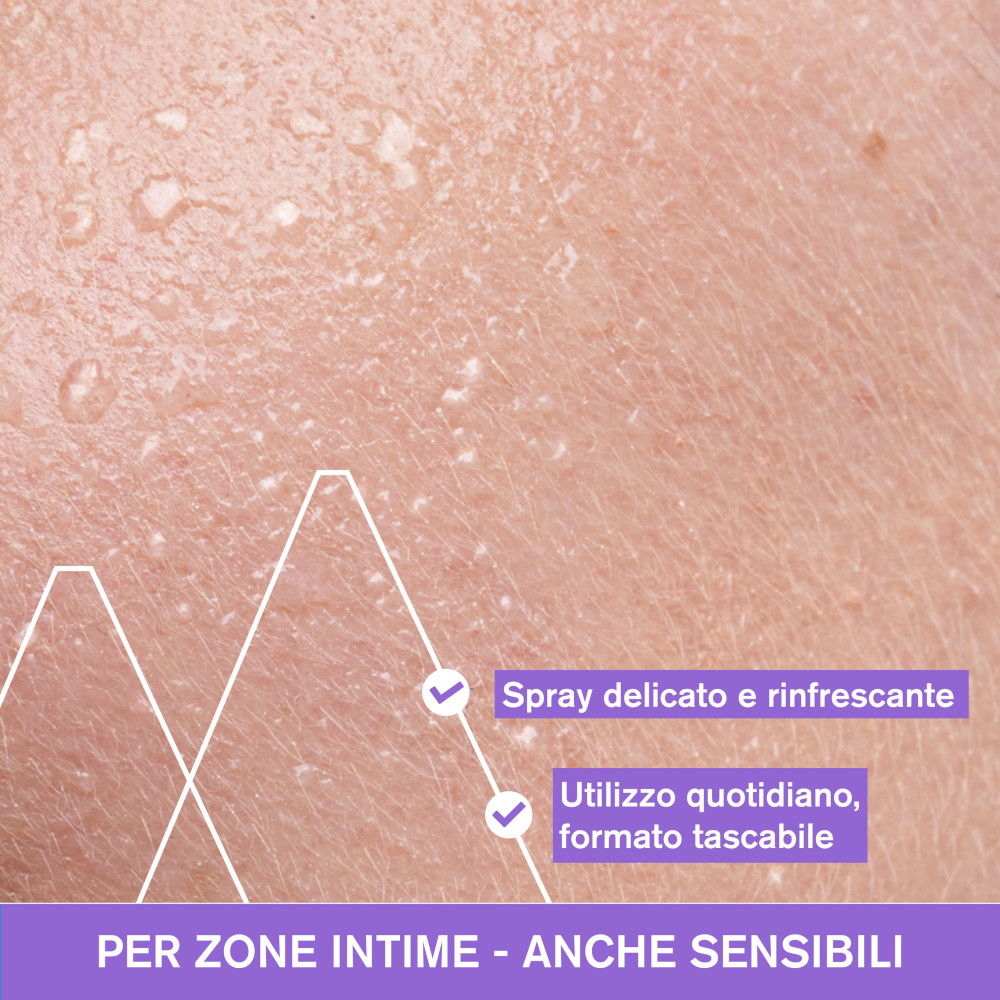 URIAGE GYN-PHY Spray detergente e rinfrescante per le zone intime per detergere delicatamente e lenire le sensazioni di discomfort - 50ML