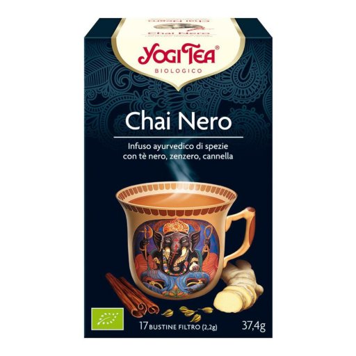 YOGI TEA CHAI NERO INF AYURVED