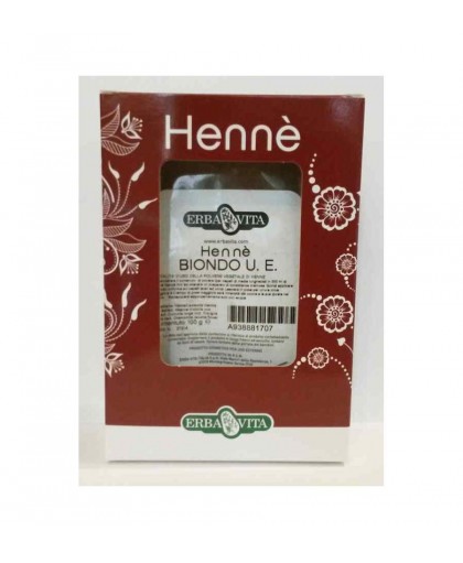 Erba Vita Hennè Color Cap Biondo Tintura Per Capelli 100 g