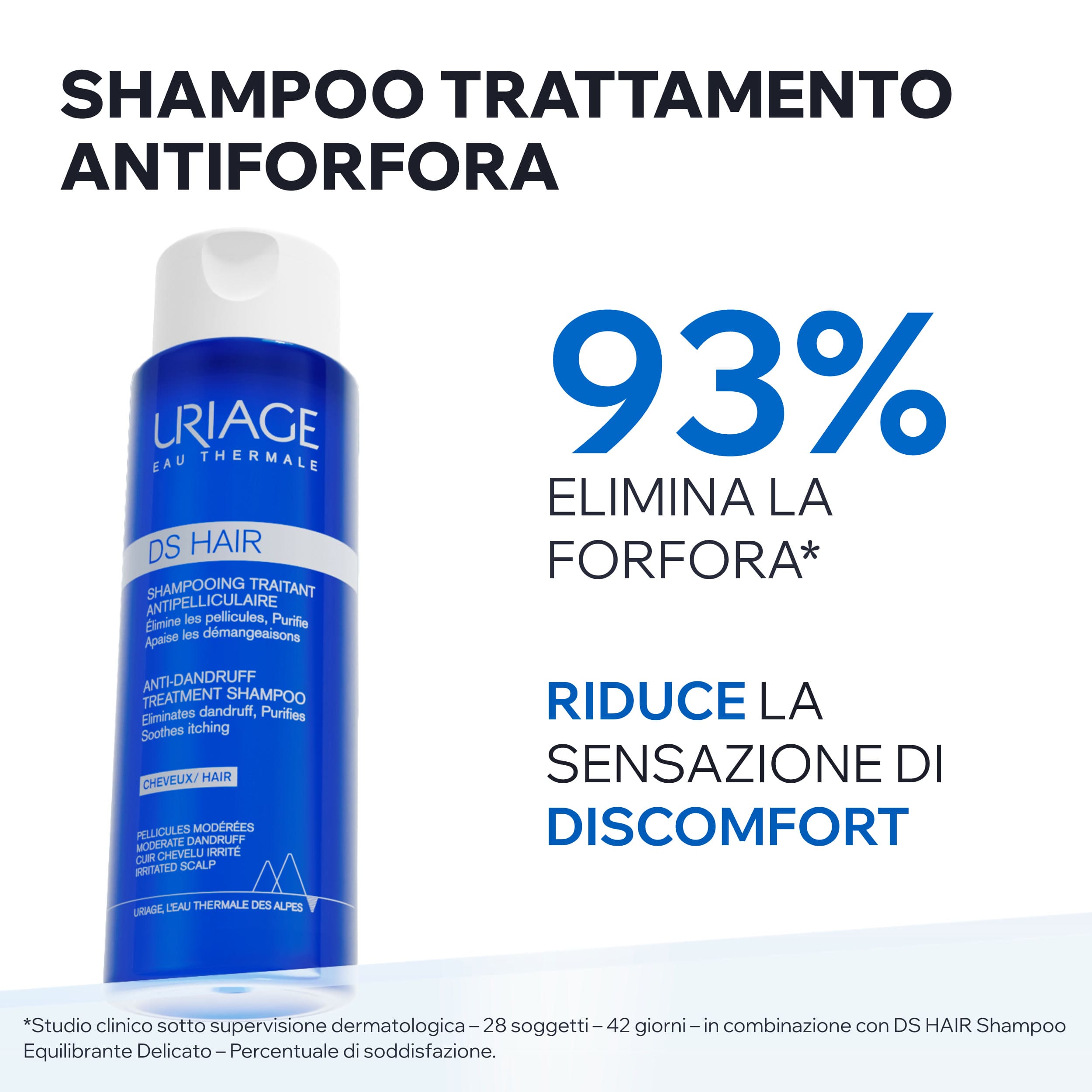Uriage - DS Hair - Shampoo Antiforfora 500 ml