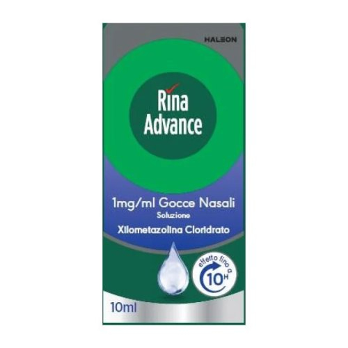 Rina Advance 0,1% Gocce Nasali Soluzione, 10 ml