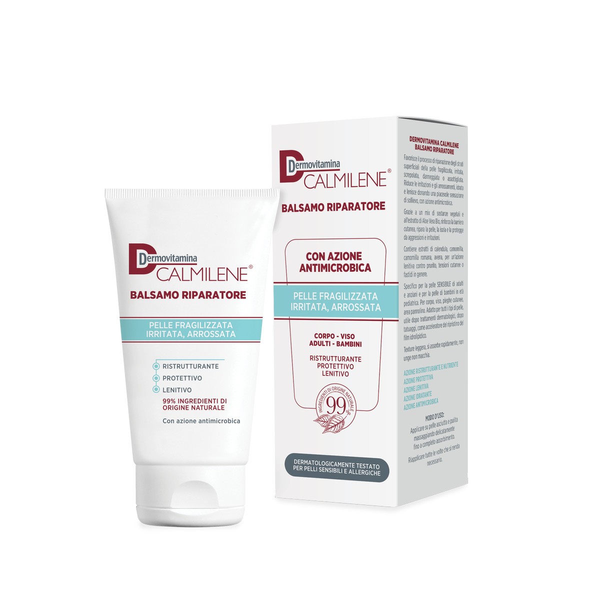 Dermovitamina Balsamo Riparatore con azione antimicrobica 40ml