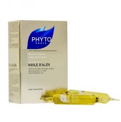 Phyto Huile d'Alès Olio Luminosità Alta Idratazione Capelli Secchi 5x10 ml