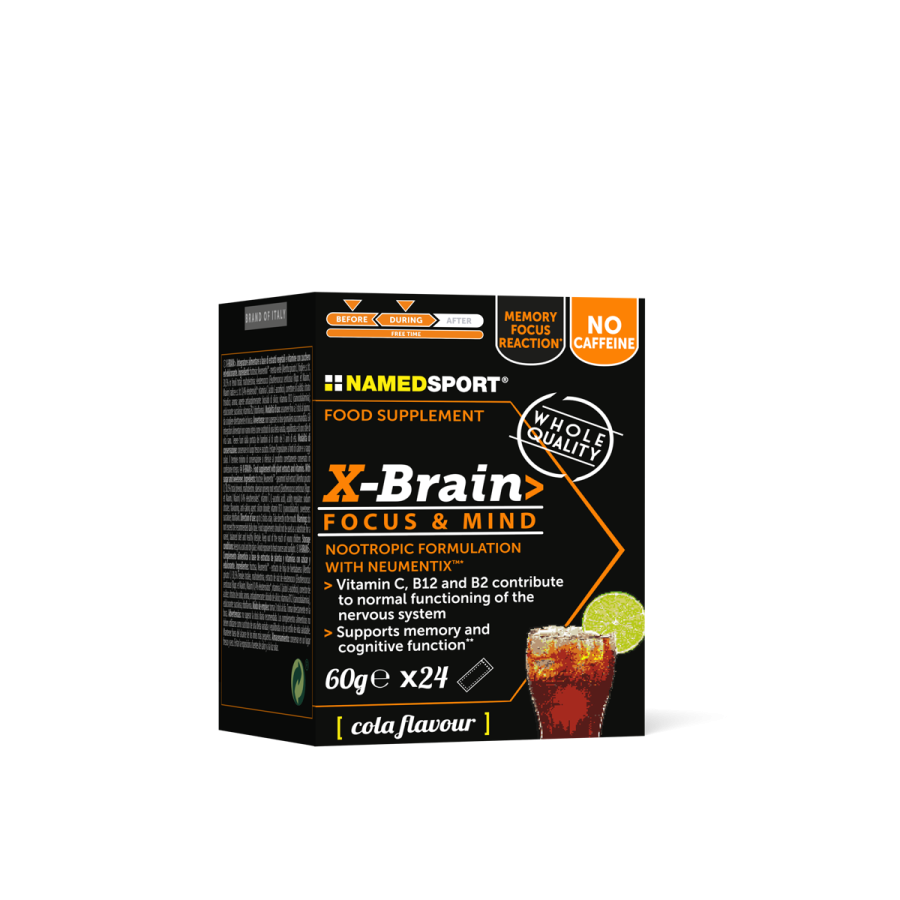 Named Sport X-Brain 24 Stick - Integratore Per Le Funzioni Cognitive
