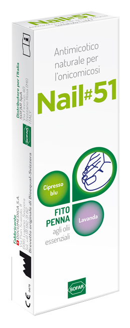 NAIL 51 ANTIMICOTICO NATURALE ONICOMINOSI 4 ML PENNA