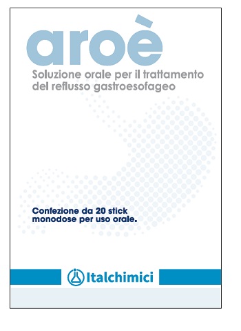 Aroè - Integratore per il reflusso gastrico - 20 Stick