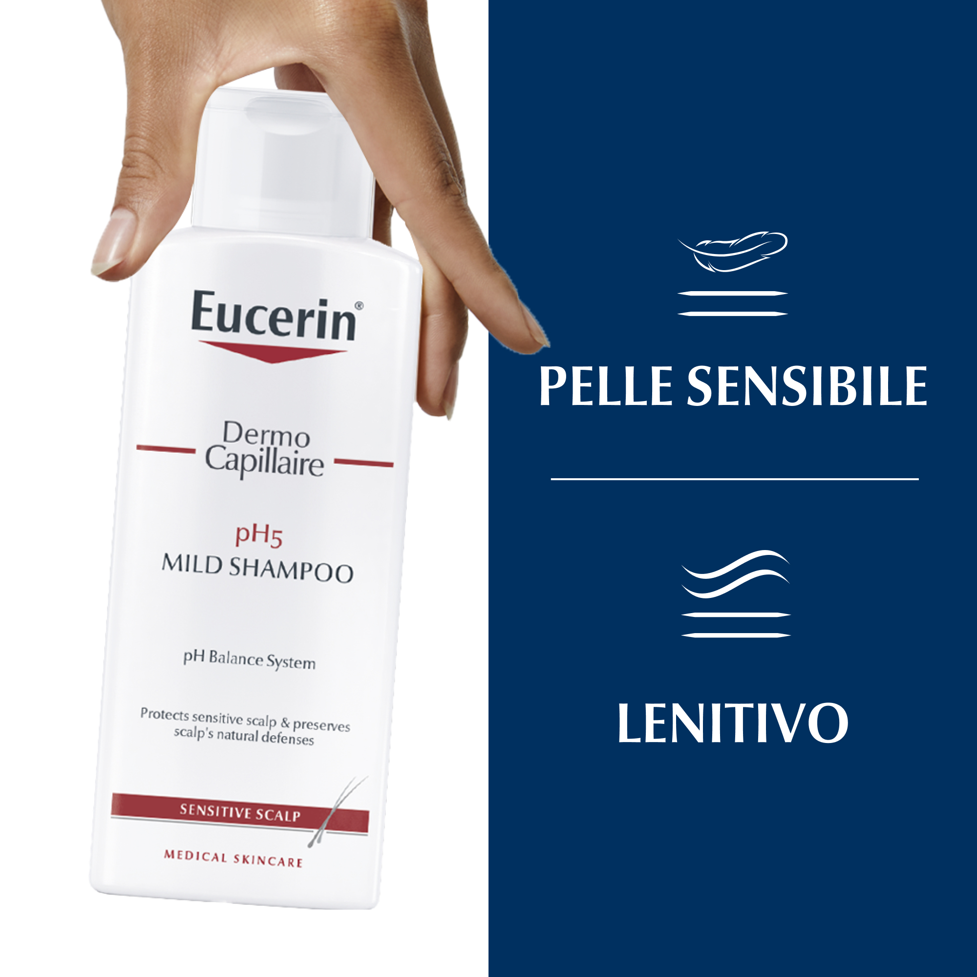 Eucerin DermoCapillaire Ph5 Shampoo Delicato 250 ml