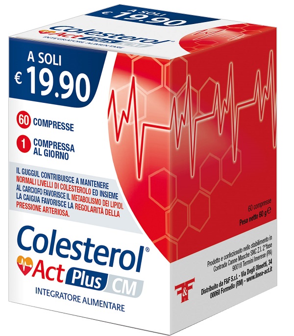 COLESTEROL ACT PLUS CM 60CPR