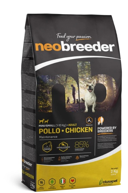 NEOBREEDER DOG ADULT CHICKEN MINI SMALL KG 2 - P10236