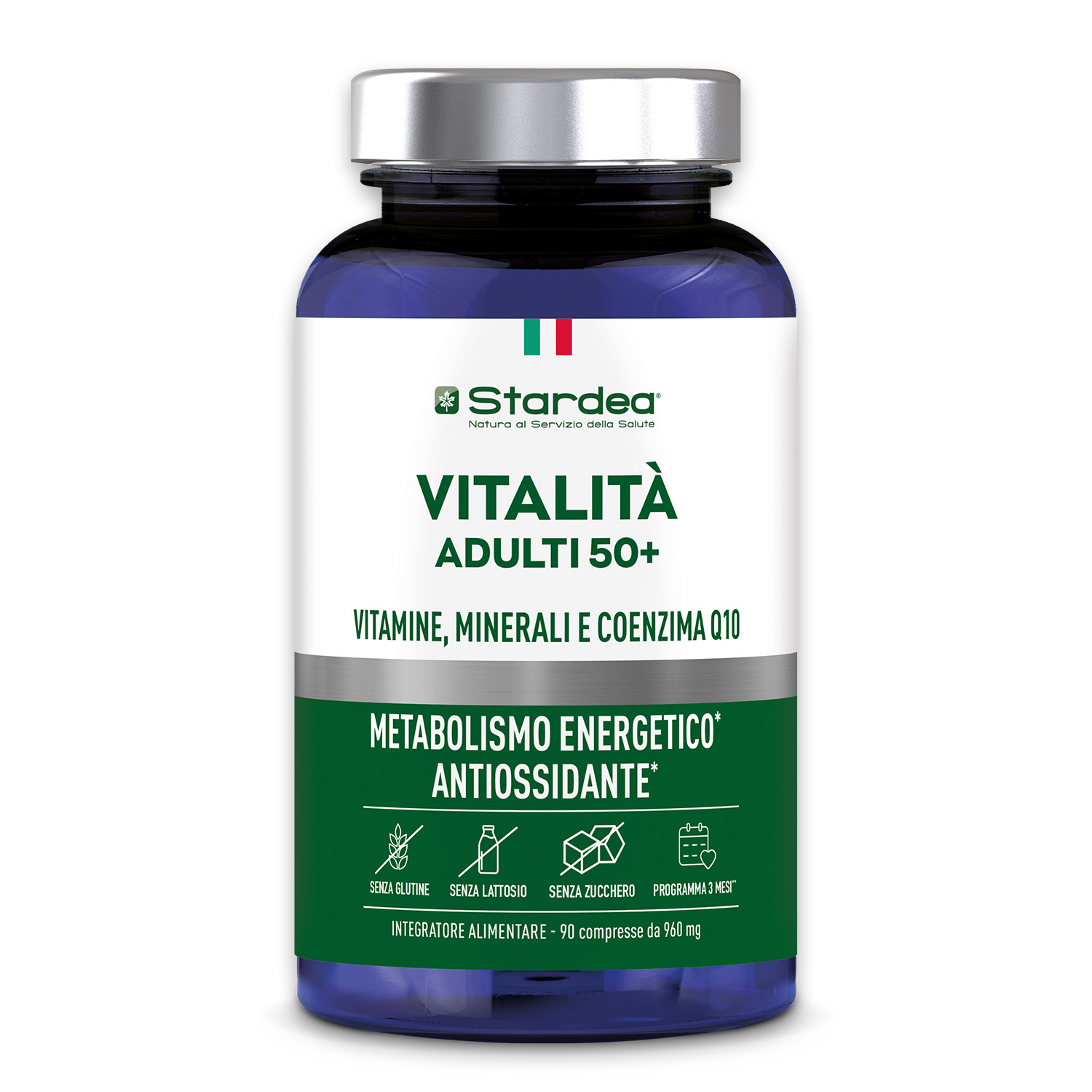 STARDEA VITALITA'  Compresse - INTEGRATORE ALIMENTARE  VITAMINE, MINERALI E COENZIMA Q10