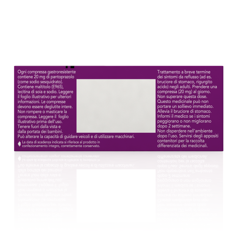 Maalox Reflusso 20 mg Pantoprazolo 7 Compresse