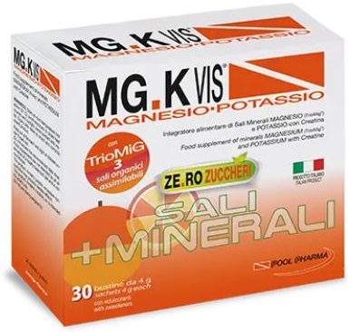 MGK VIS ORANGE Integratore Energetico Zero Zuccheri 30 Bustine