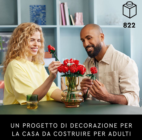 LEGO ICONS BOUQUET DI ROSE