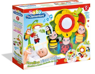 CLEMENTONI GIOSTRINA FIORELLINO NINNA NANNA