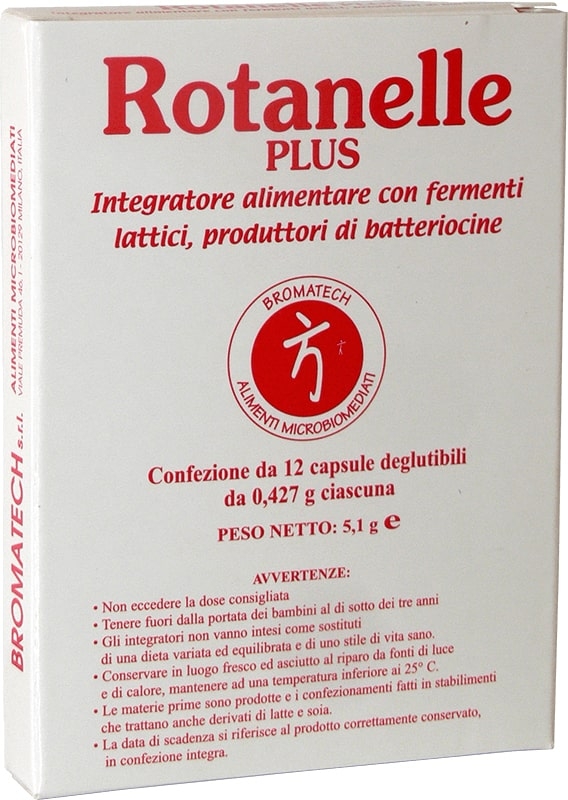 Rotanelle Plus Integratore di Fermenti Lattici 12 Capsule
