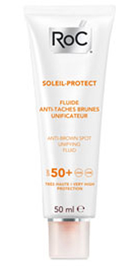 RoC Soleil Fluido Solare Antimacchie Brune SPF 50+ Uniformante Viso 50 ml