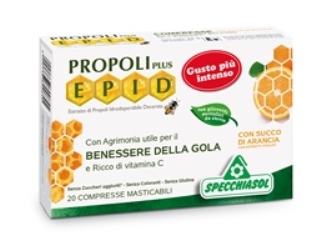 Specchiasol Epid Compresse Arancia Integratore Gola 20 Compresse Masticabili