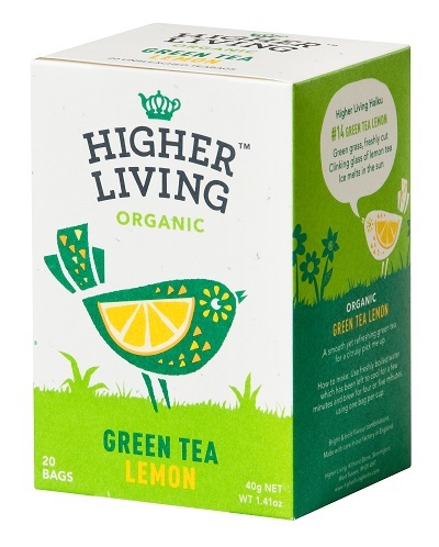 Green Tea Lemon infuso biologico di The Verde Limone 20 filtri