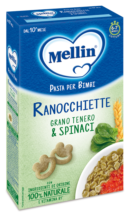 MELLIN Pastina Ranocchiette C/Spinaci