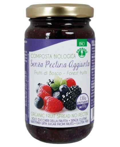 Probios Composta Biologica ai Frutti di Bosco Senza Pectina Aggiunta