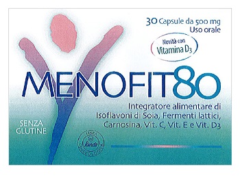 Menofit80 Integratore per la Manopausa 30 Capsule