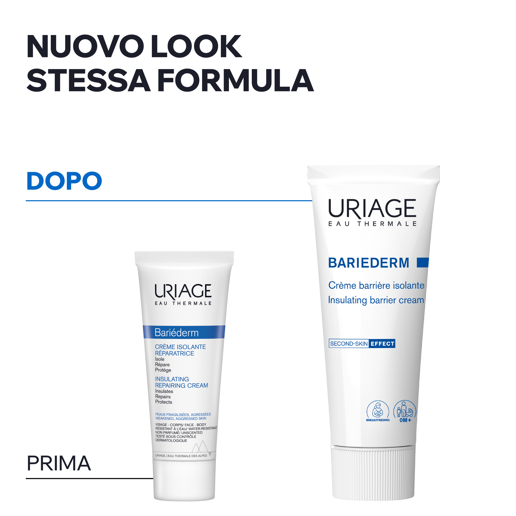 Uriage Bariéderm-Cica - Crema Barriera Isolante Riparatrice Viso E Corpo 75 ml