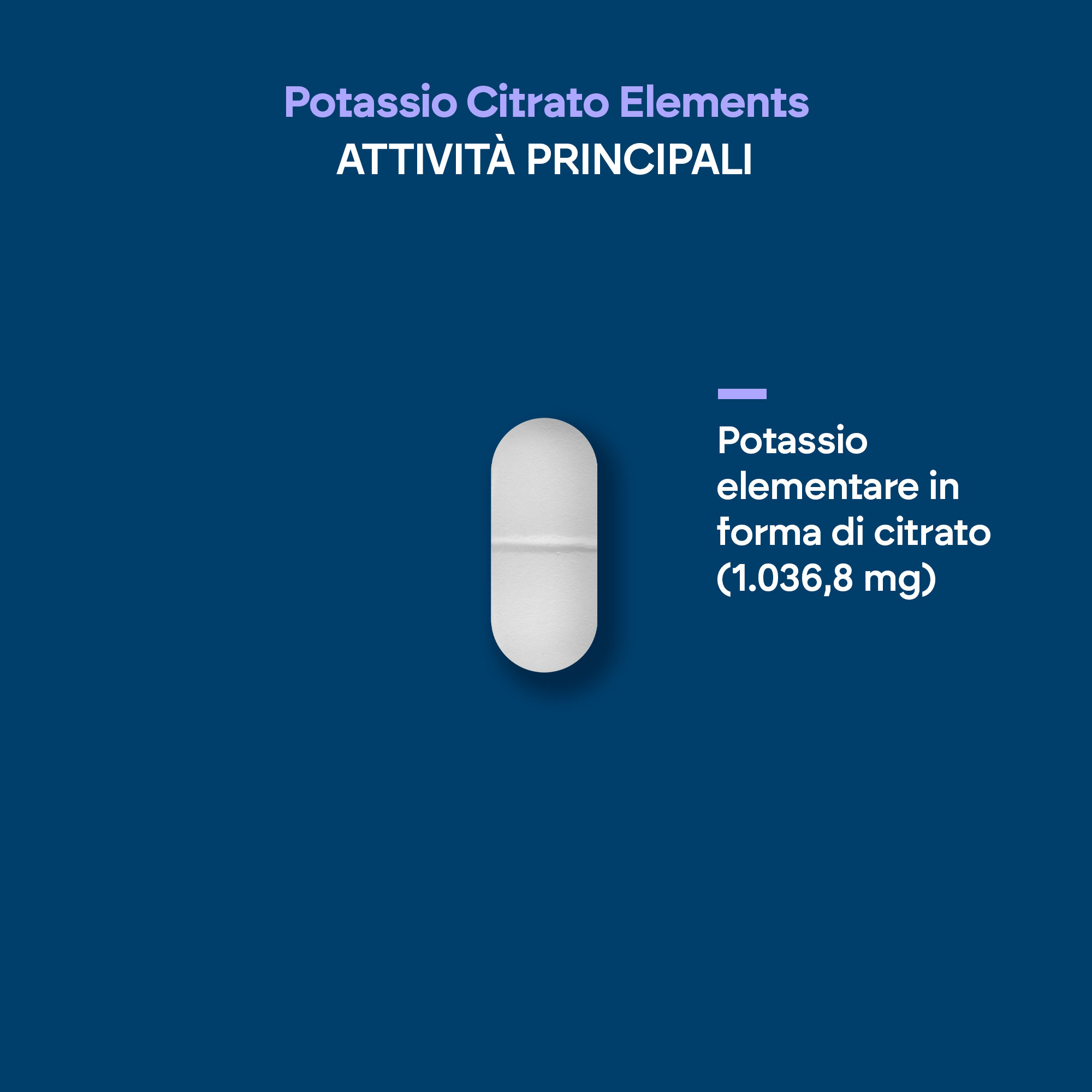 Nutralie Potassio Citrato 180 Compresse - Integratore Per La Funzione Muscolare