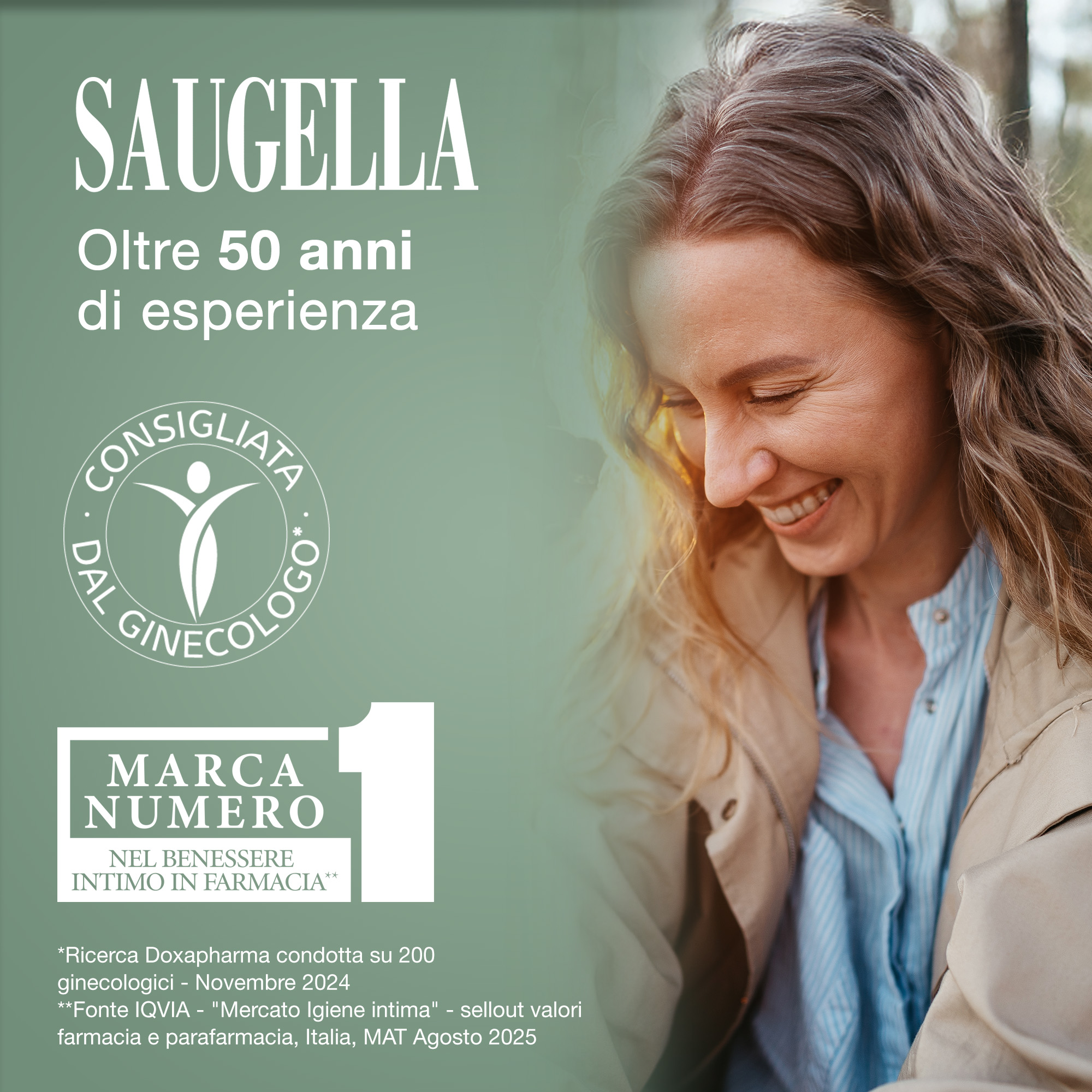 Saugella Poligyn 50+ - Detergente Intimo Lenitivo Ed Emolliente A pH Fisiologico 250 ml