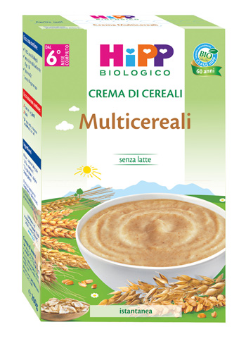 Hipp Biologico crema di Multicereali istantanea 200 g