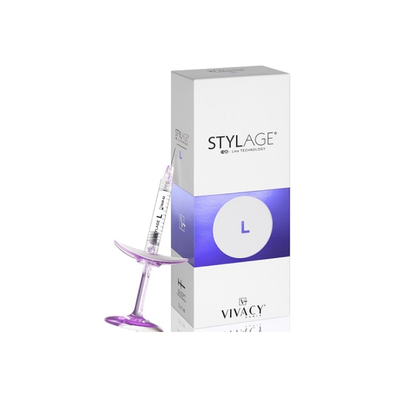 Stylage L Bisoft filler a base di acido ialuronico 2 siringhe preriempite