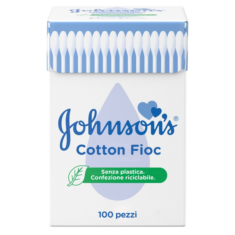 Johnson's Cotton Fioc 100% Cotone 100 pezzi