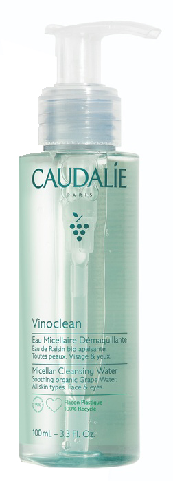 Caudalie Vinoclean Acqua Micellare Struccante Viso e Occhi 100 mL