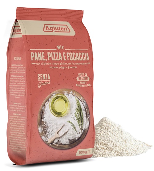AGLUTEN Mix Pane Pizza Focaccia 500g