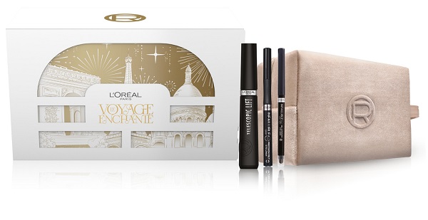 L’Oréal Natale 2025 Voyage Enchanté cofanetti regalo e kit make-up