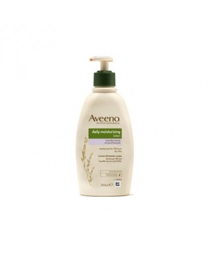 Aveeno Crema Idratante Corpo Aroma di Lavanda 300 ml