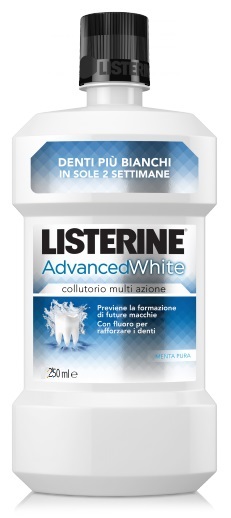 Listerine Advanced White Collutorio Denti Bianchi 250 ml