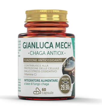 Tisanoreica Chaga Antiox integratore alimentare antiossidante 60 capsule