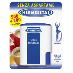 Hermesetas Senza Aspartame Edulcorante 500+200 Compresse