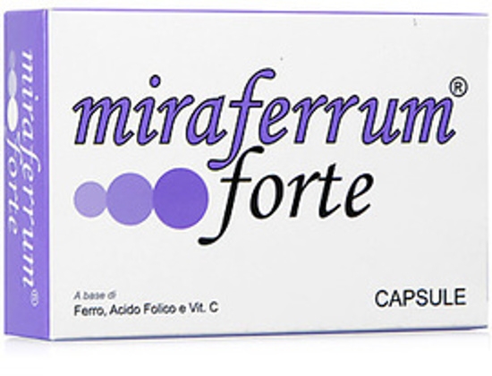 Miraferrum Forte Integratore Di Ferro 30 Capsule