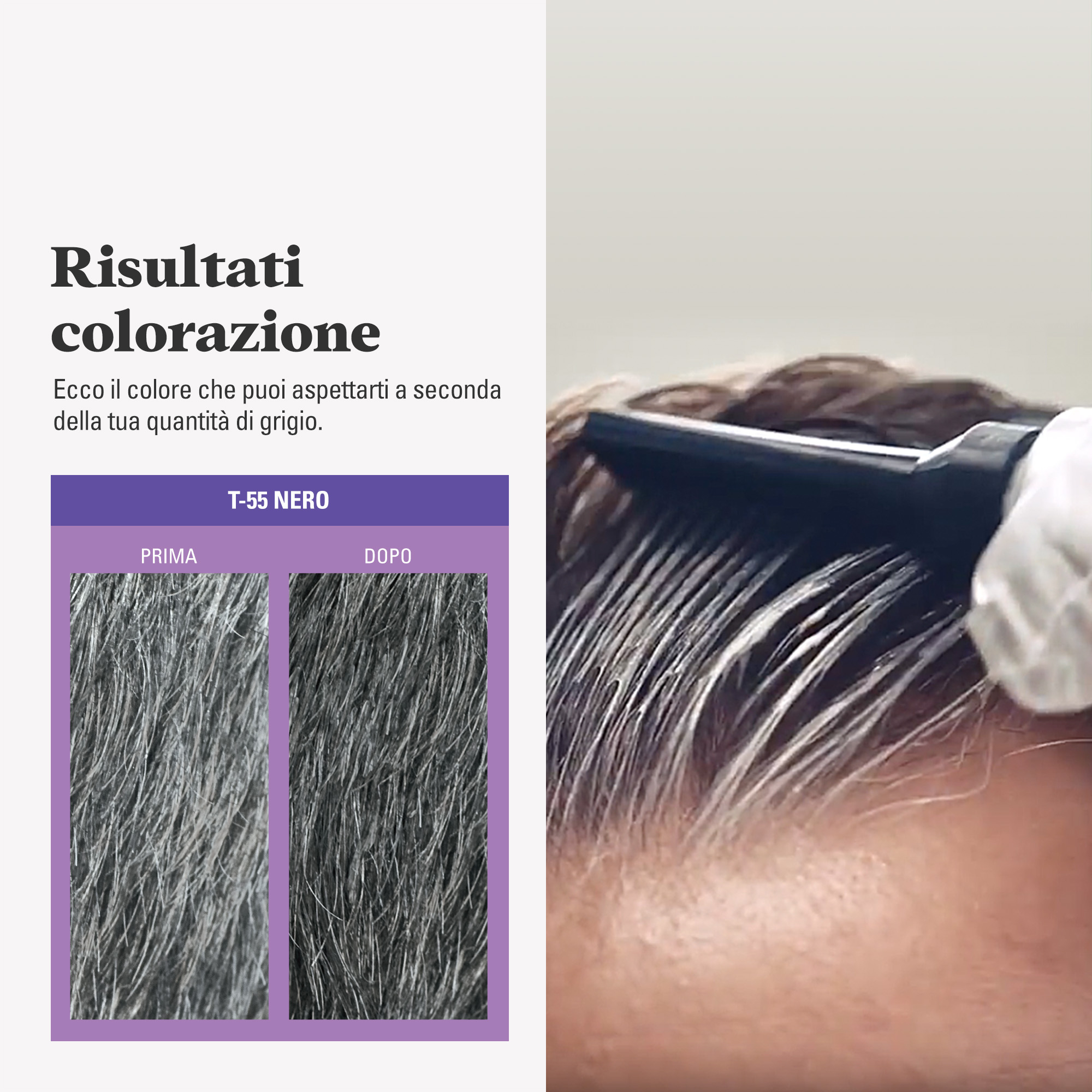 Touch of Gray Trattamento Colorante Graduale Per Uomo Nero 40 ml