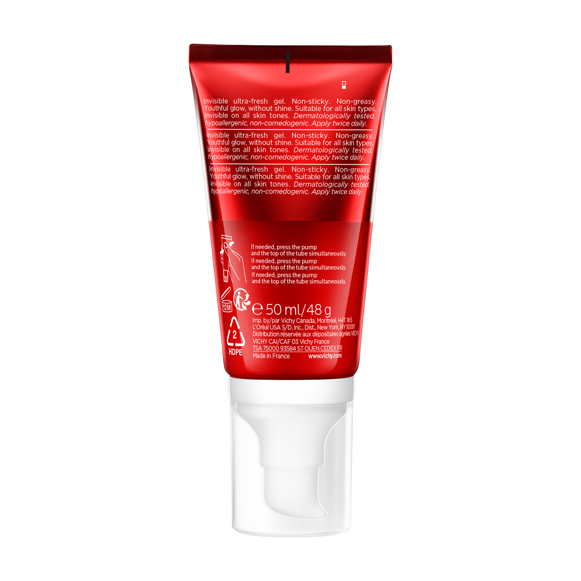 Vichy Liftactiv Collagen Specialist 16 Collagel - Gel Cristallino Invisibile Viso 50 ml