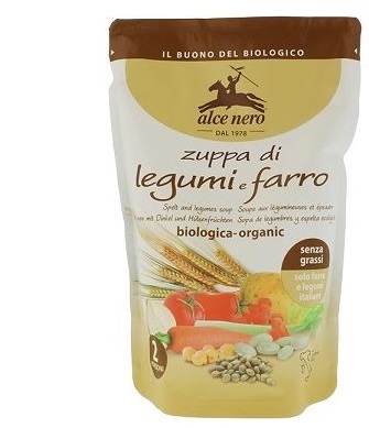 ALCE NERO ZUPPA LEGUMI/FARRO BIO 500